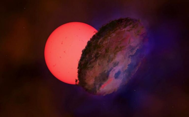 Observan una estrella gigante ‘parpadeante’ hacia el centro de la Vía Láctea