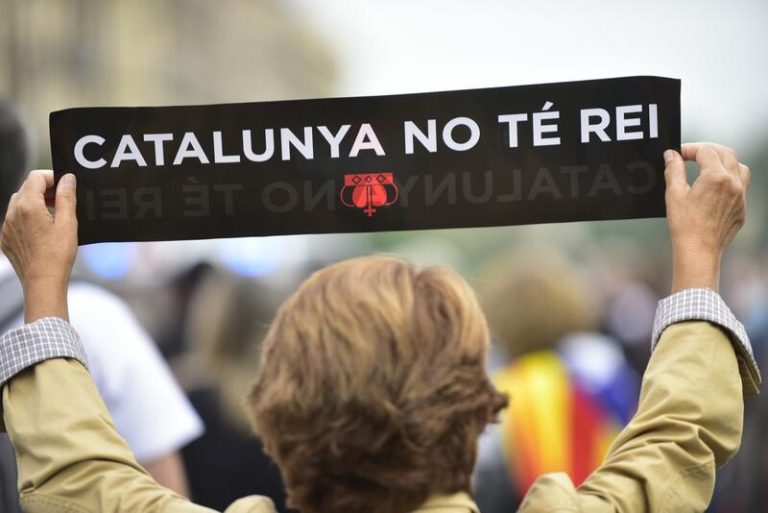 La ANC convoca protestas y quemas de fotos del Rey ante su visita a Barcelona