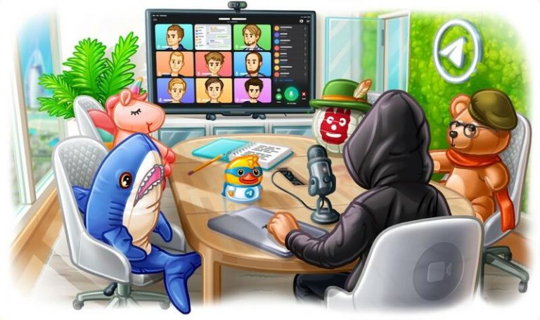 Telegram ya permite videollamadas grupales para hasta 30 personas