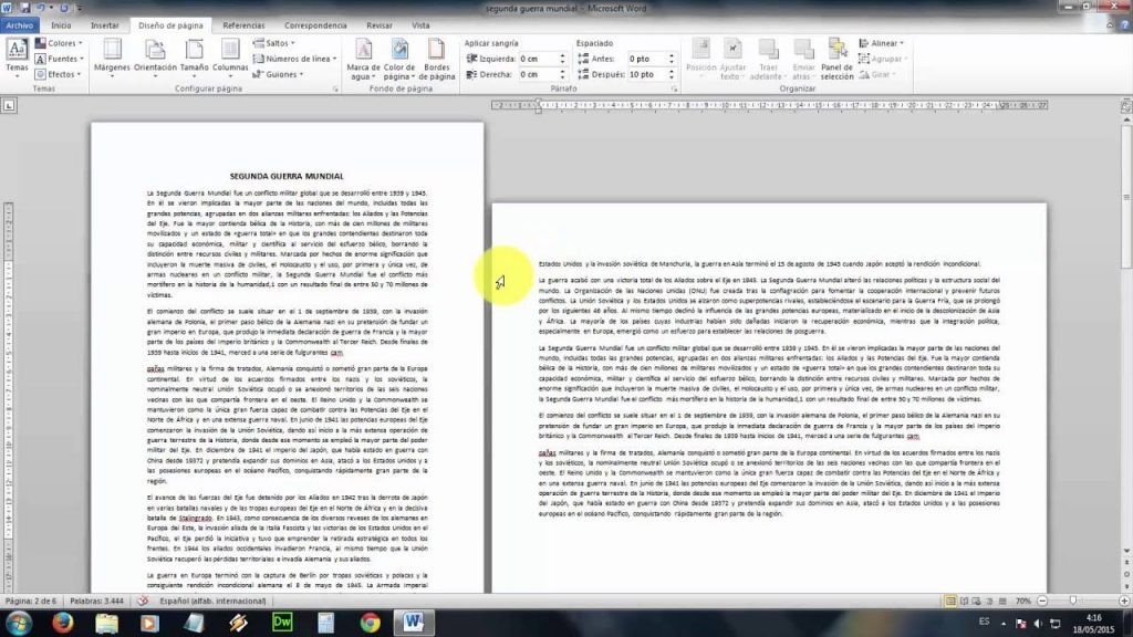 Paso A Paso Para Hacer Los Cambios En Un Documento De Word