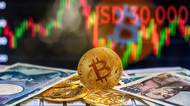 Bitcoin cotiza por debajo de 30.000 dólares por primera vez desde enero