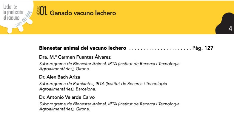  Curso Online Sobre La Industria Láctea: “Leche: De La Producción Al Consumo”.