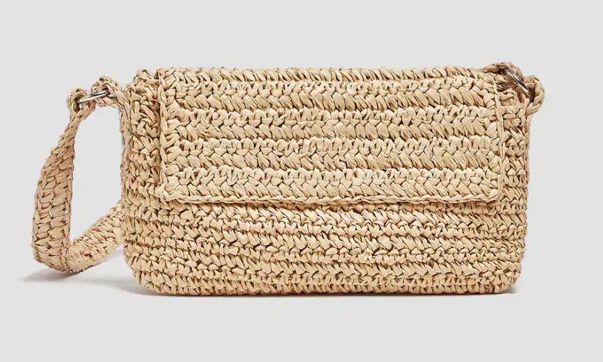 Bolso Trenzado De Pull&Amp;Bear Para El Verano.
