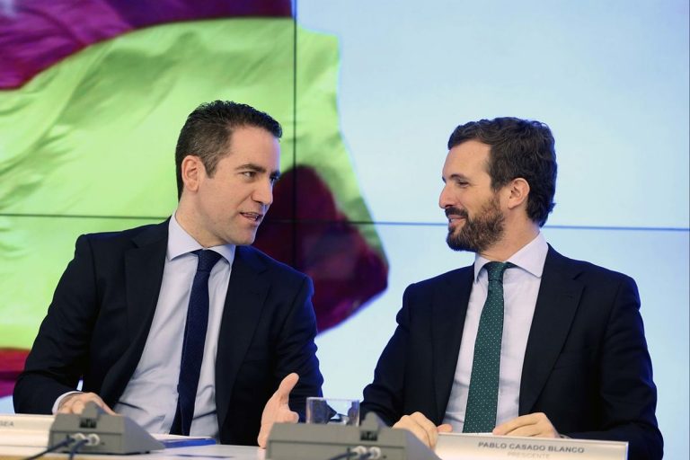 García Egea pide «no despistarse» porque solo Casado puede echar a Sánchez de Moncloa