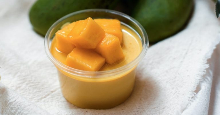 Cómo se hace una salsa de mango dulce