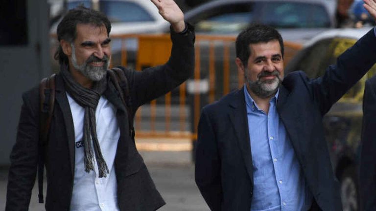 El TC no ve vulneración de derechos a los ‘Jordis’