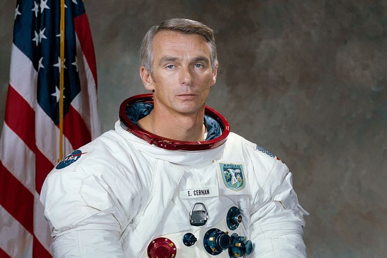 Estos Son Los 12 Hombres Que Han Pisado La Luna 45 Eugene Cernan Llego A La Luna En La Misión Apolo 17