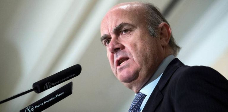 Guindos llama a «recuperar el ritmo de ventas» en la Sareb para sanear la deuda