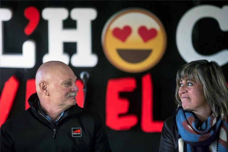 Hoffman y la alcaldesa de L’Hospitalet auguran que el MWC será un «éxito»