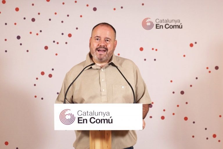 Los comunes piden que de la reunión Sánchez-Aragonès salga una fecha para la mesa de diálogo