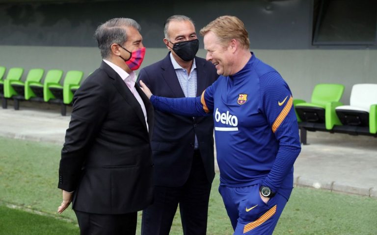 Todas las ‘perlas’ que ha lanzado Koeman contra Laporta