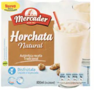 Mercader Granizada Y Natural