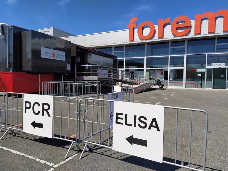Suben a 62 los casos registrados en Navarra en una jornada sin fallecimientos