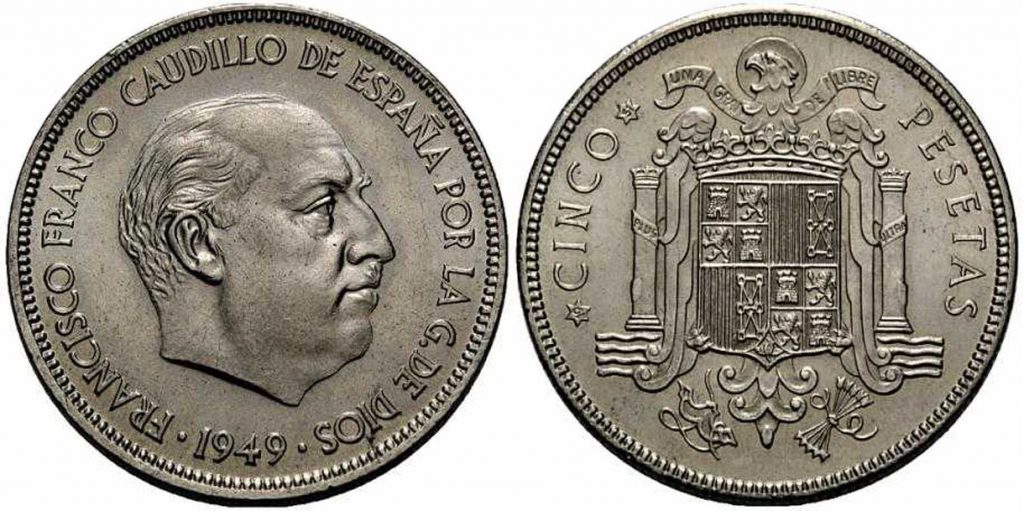 Moneda De 5 Del Año 1949, La Verdadera Joya De La Corona
