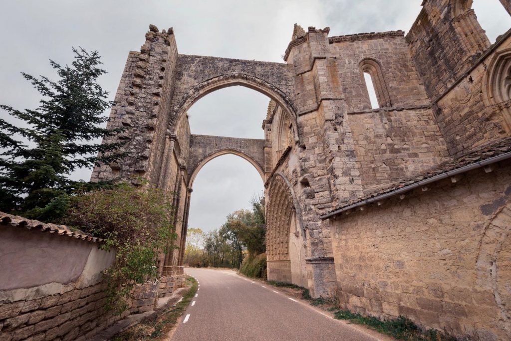El pueblo de Castrojeriz después de Burgos