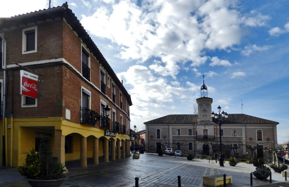 Carrión De Los Condes En Palencia, Otro Lugar Por El Recorrido De Santiago