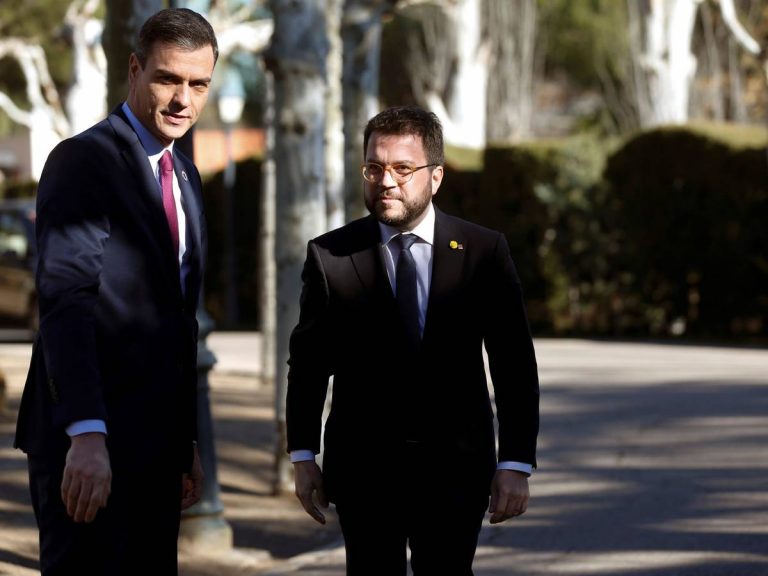 Sánchez y Aragonès hablarán esta semana para programar su primera reunión