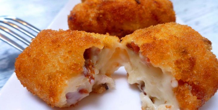 Croquetas Crujientes Por Fuera Y Cremosas Por Dentro