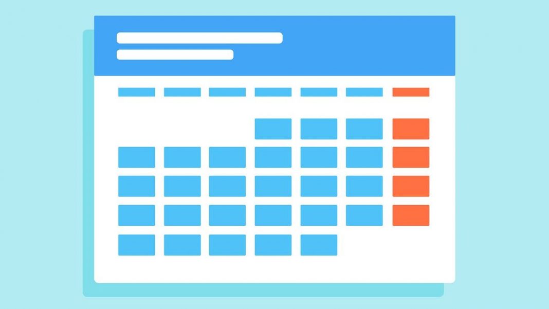crear calendario