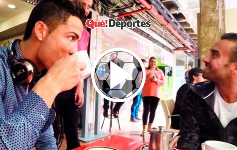Cuando eres Cristiano Ronaldo y quieres tomar un te tranquilo…