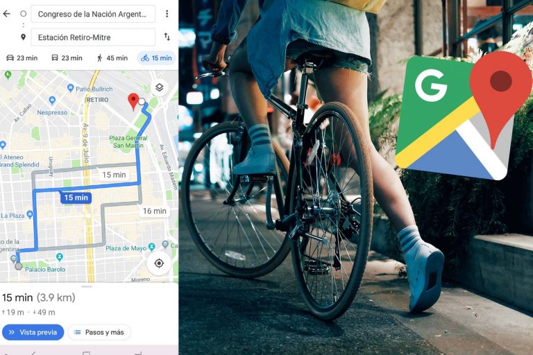 España, décimo país en el uso de indicaciones para bicicletas en Google Maps