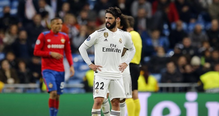 Isco Molesto Real Madrid