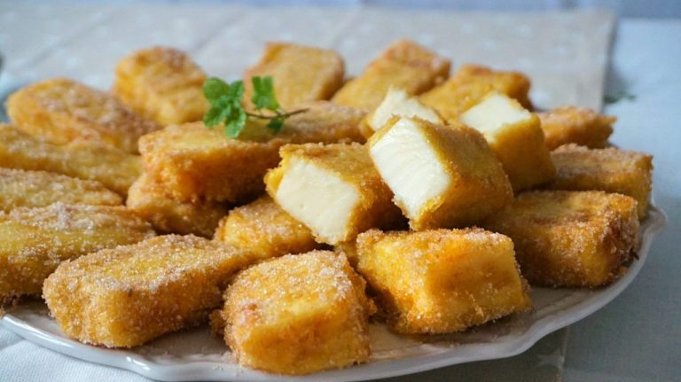 Leche frita: así se hace el dulce típico en menos de 20 minutos