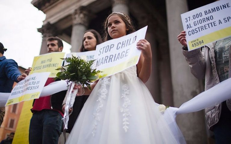 El matrimonio infantil se duplicó entre marzo y diciembre de 2020