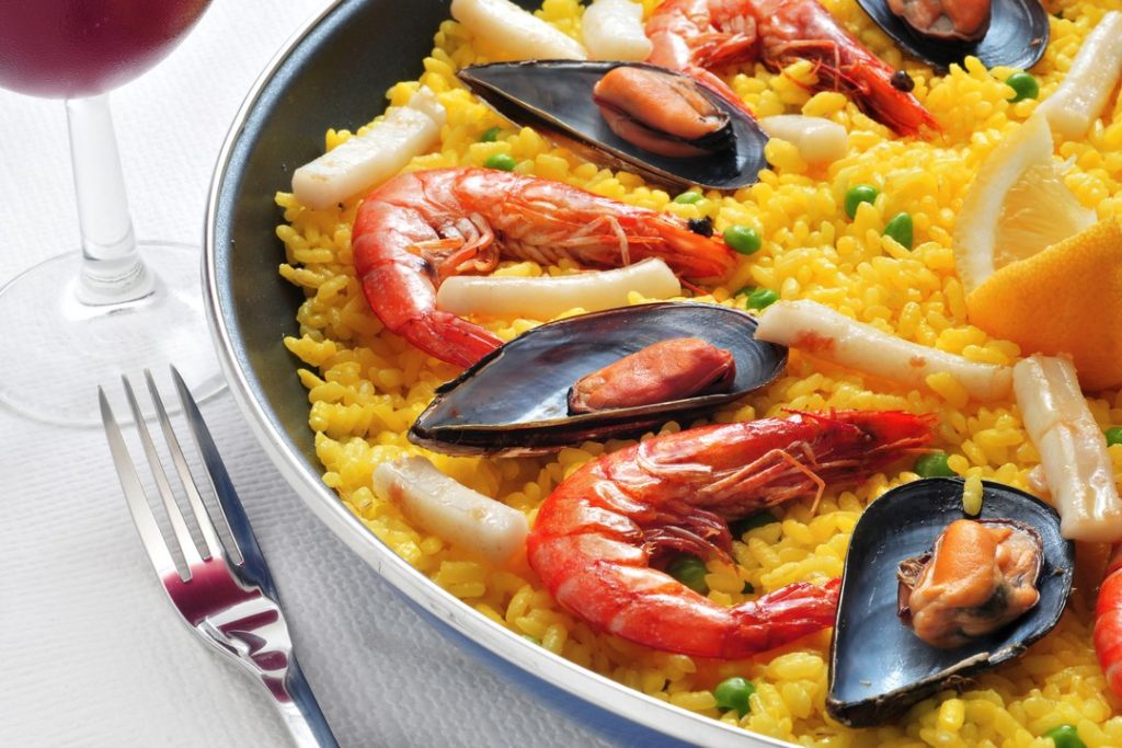 Paella Al Horno Queda Genial.