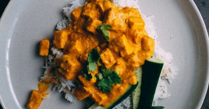 pollo al curry en 15 minutos