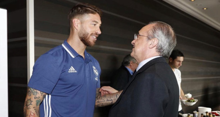 Relación Sergio Ramos Real Madrid Florentino Pérez