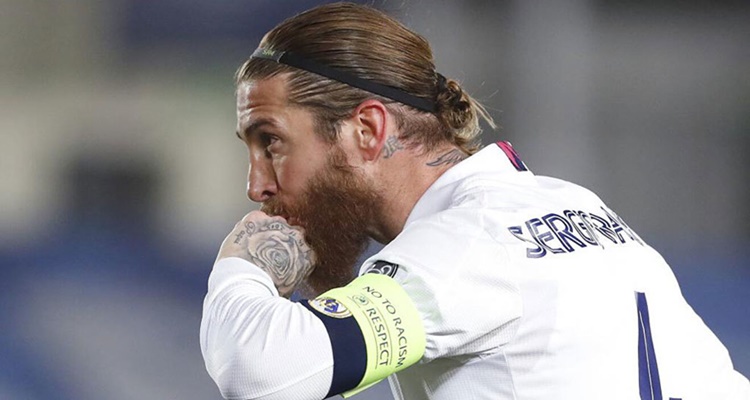 Sergio Ramos Real Madrid Postura