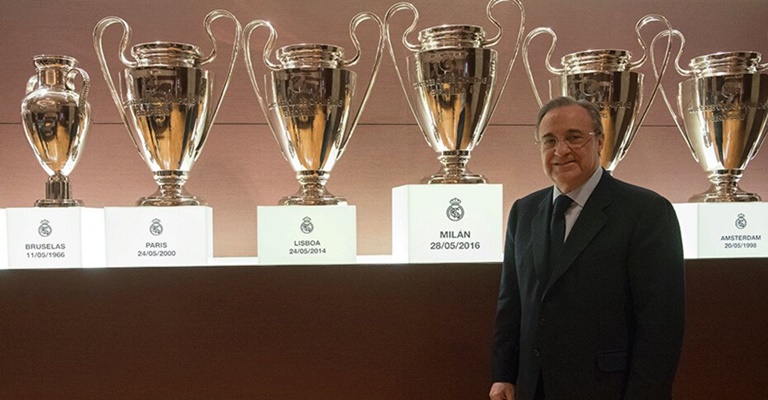 Títulos Real Madrid Florentino Pérez