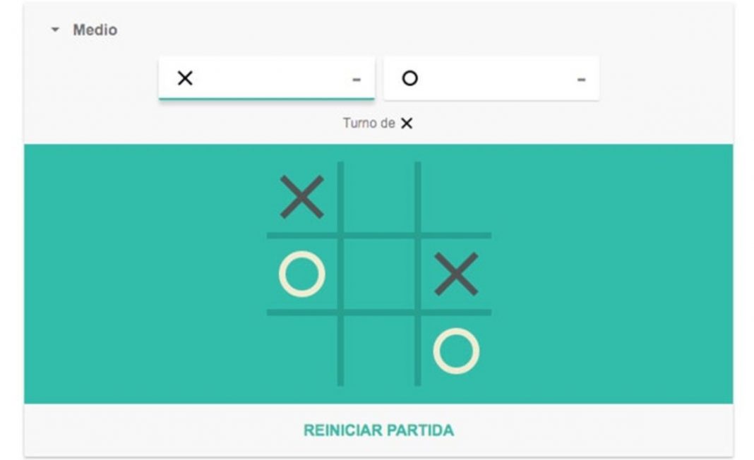 tres en raya de google