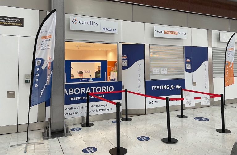 Eurofins Megalab se prepara para poder realizar hasta 12.000 test COVID-19 diarios en aeropuertos españoles