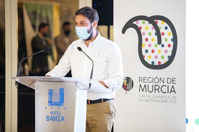 La Región de Murcia aterriza en Santander como Capital Española de la Gastronomía 2021 4 1627115381 Juan Francisco Mart nez Carrasco director del Instituto de Turismo de la Regi n de Murcia2