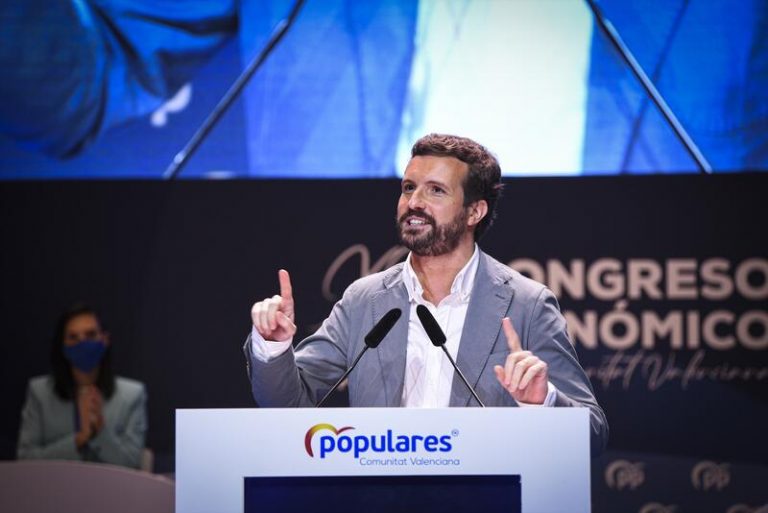 Pablo Casado: «La agenda radical y extremista no era de Iglesias, es de Sánchez»