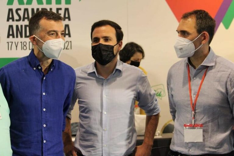 Garzón: IU dará la «batalla para transformar Andalucía» frente a la «crisis más aguda» y el «uso partidista» que sufre