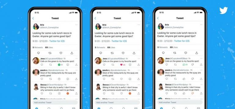 Twitter prueba los votos negativos para indicar la relevancia de una respuesta