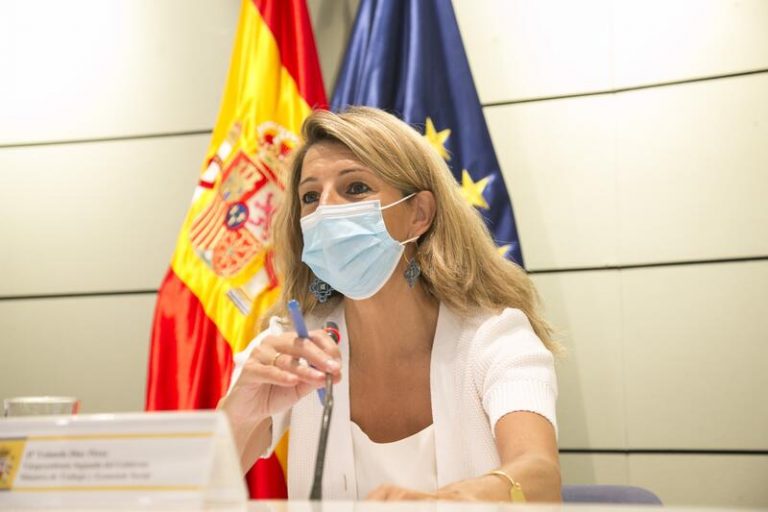 Yolanda Díaz: «Hablar de matria es hablar de un proyecto de país»