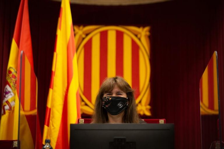 Borràs niega tener mala relación con Sànchez (Junts)