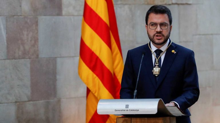 Aragonès tras el incendio de Llançà: «Los desastres naturales no entienden de fronteras»