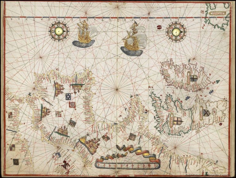 Recuperado un ‘Atlas Portulano’ manuscrito del siglo XVI