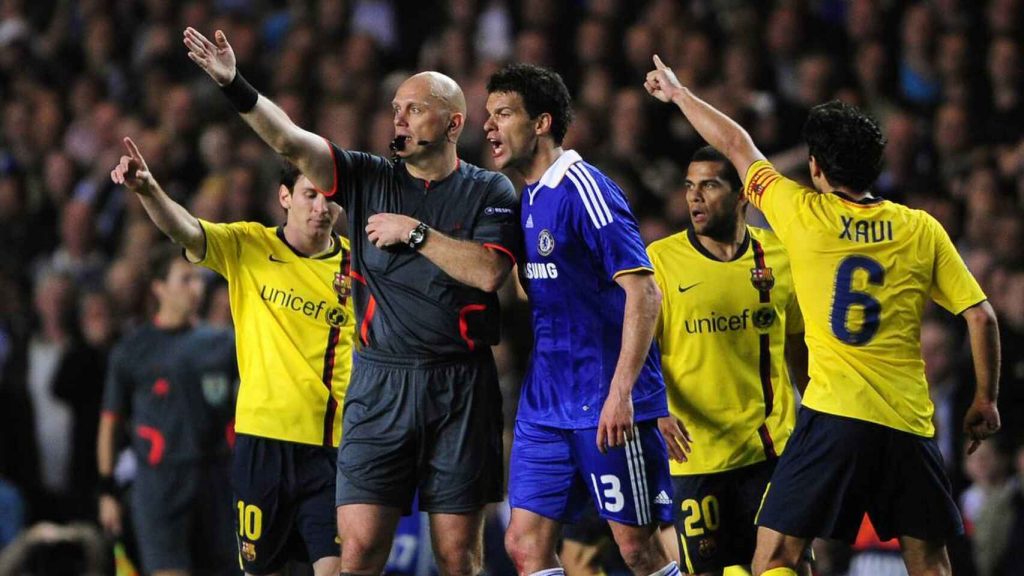 Barcelona Chelsea Ovrebo