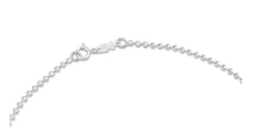 Gargantilla de plata de Tous.