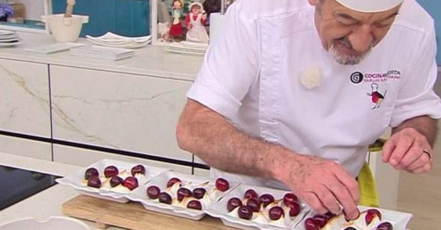 Cerezas Con Merengue: La Combinación Perfecta Con La Que Arguiñano Da La Bienvenida Al Verano