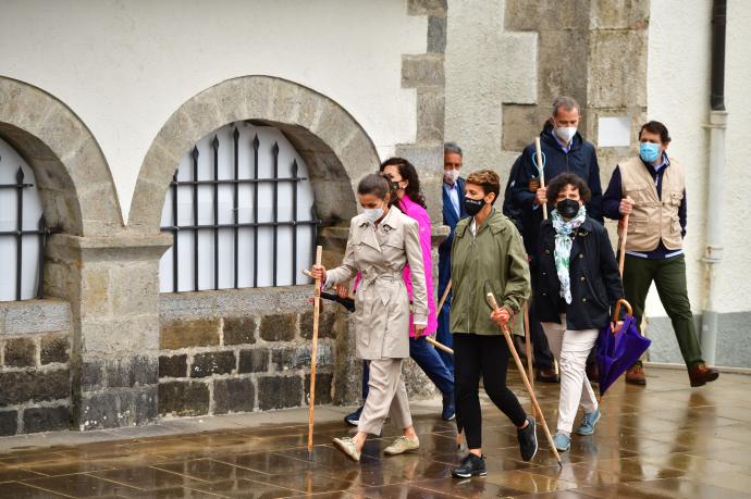 Chivite defiende el Camino de Santiago como ejemplo de «convivencia integradora»