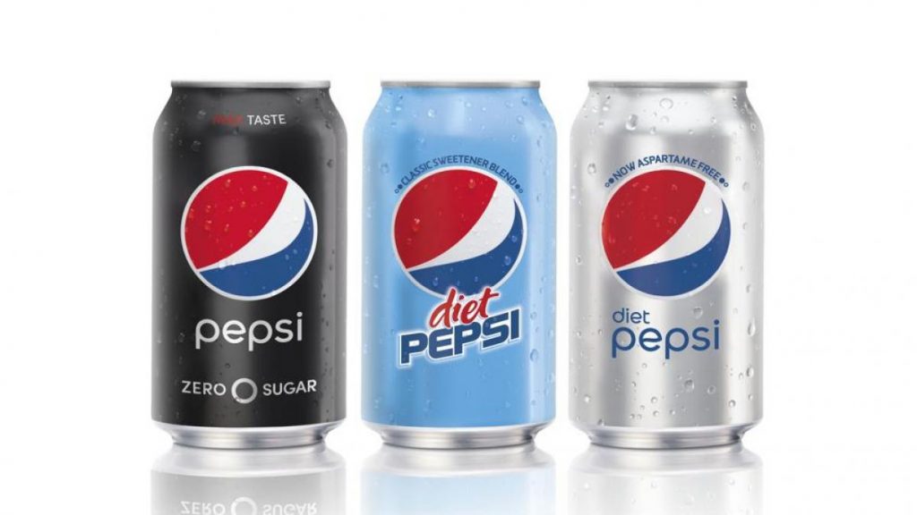 Diferentes variedades de Pepsi en el mundo