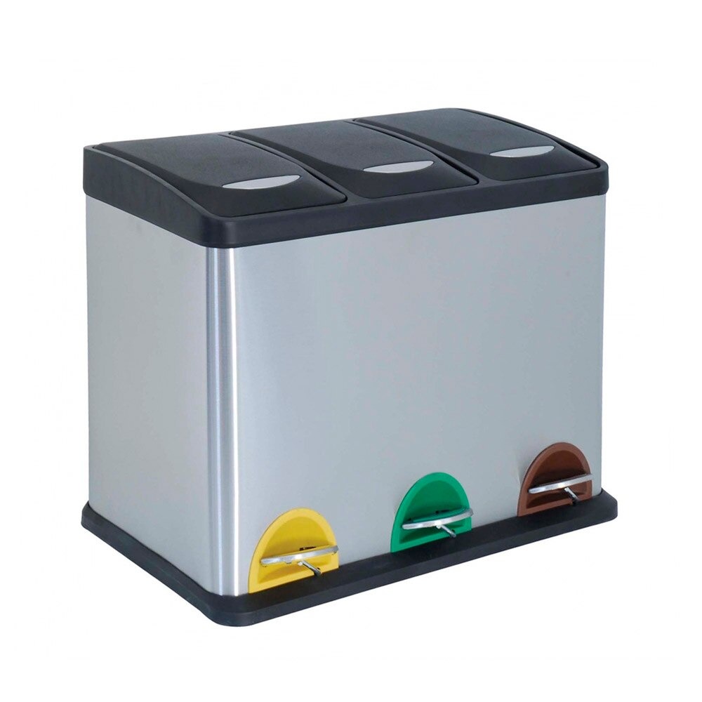Cubo Basura Acero