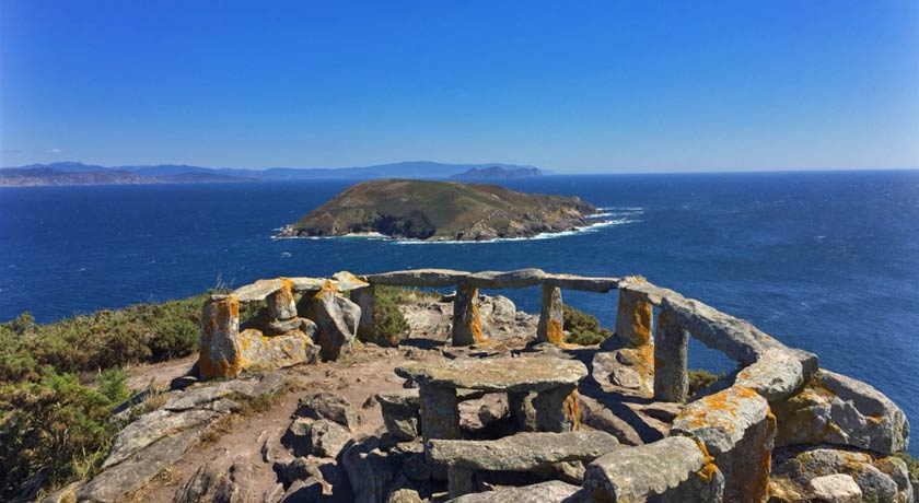 Isla De Ons En Pontevedra, Galicia